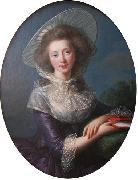 Portrait of Victoire Pauline de Riquet de Caraman (1764-1834), wife of Jean Louis, Vicomte de Vaudreuil (1763-1816), elisabeth vigee-lebrun